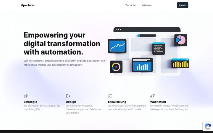 Screenshot of itperform.de