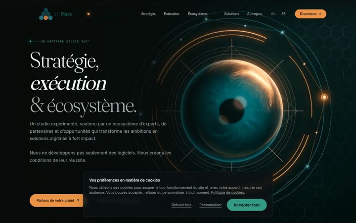 Screenshot of itplace.com