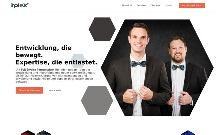 Screenshot of itplex.de