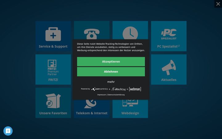 Screenshot of itprofi-morbach.de