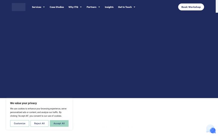 Screenshot of itqcommerce.com