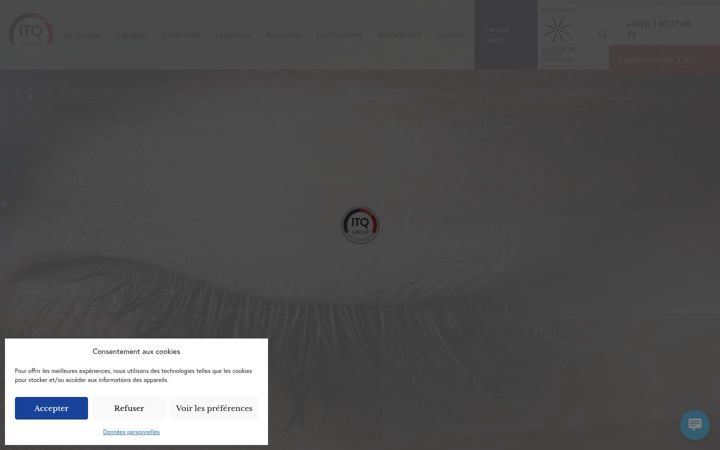 Screenshot of itqgroup.fr