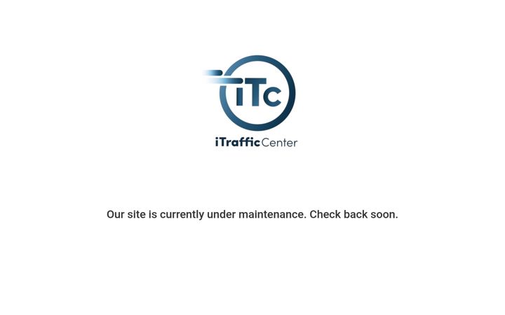 Screenshot of itrafficcenter.com