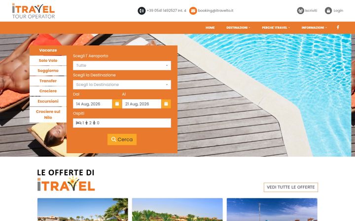 Screenshot of itravelto.it