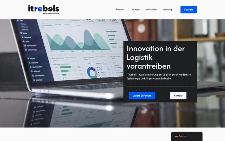 Screenshot of itrebels.de