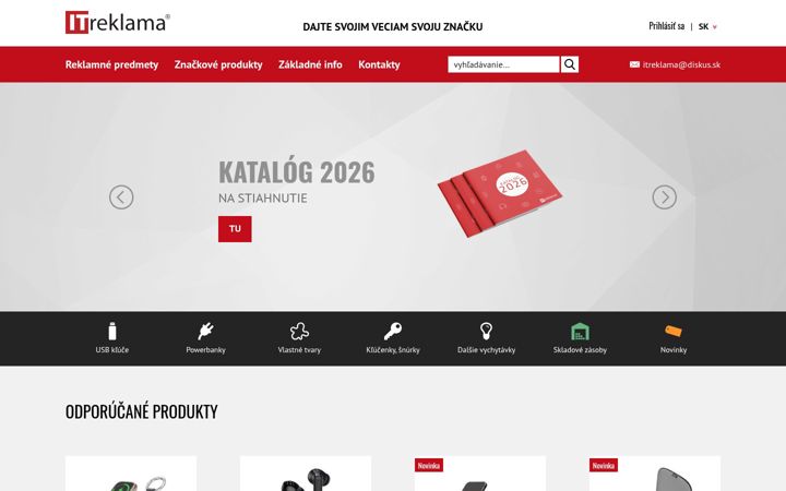 Screenshot di itreklama.sk
