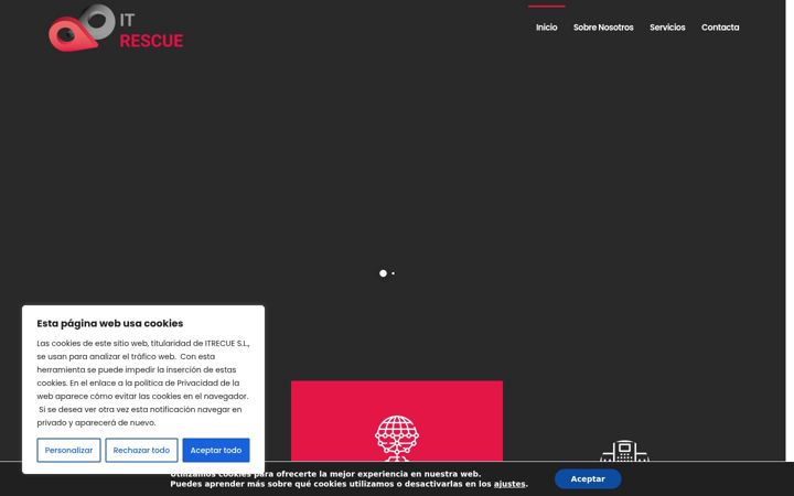 Screenshot of itrescue.es