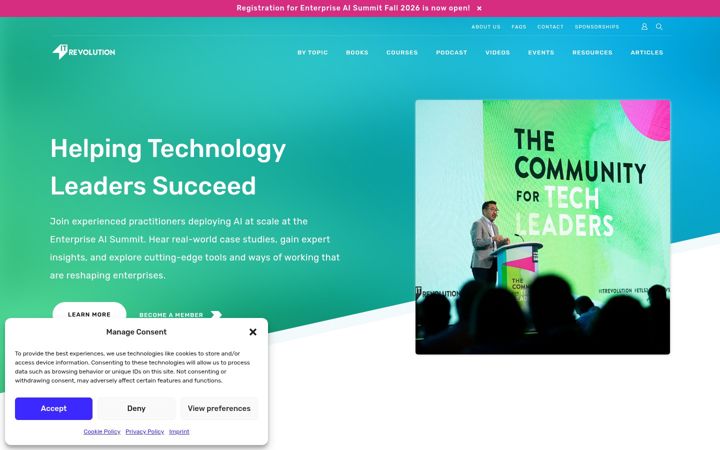 Screenshot of itrevolution.com