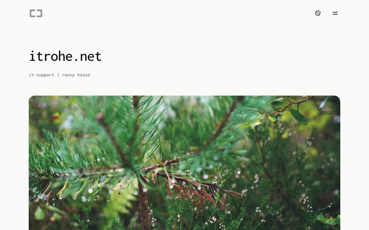 Screenshot of itrohe.net