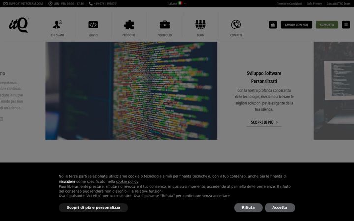 Screenshot of itroteam.com