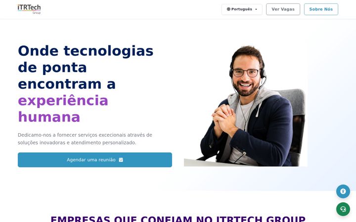 Screenshot of itrtechgroup.com