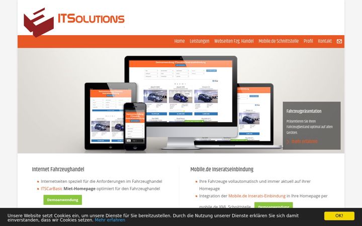 Screenshot of its-gering.de