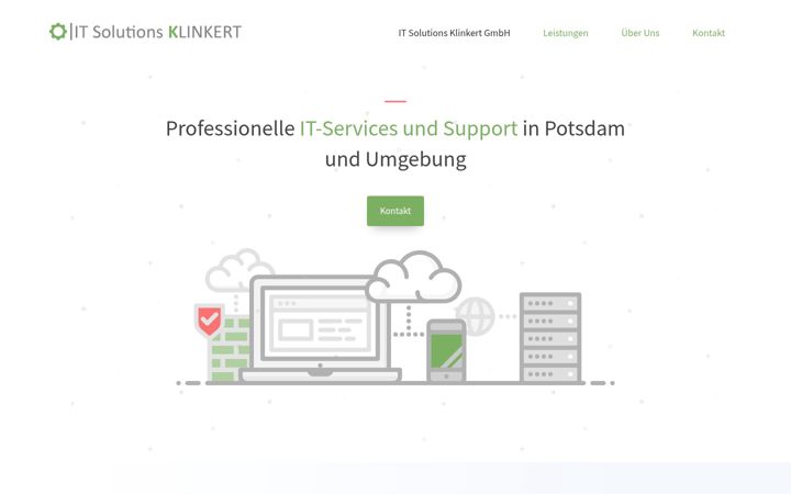 Screenshot of its-klinkert.com