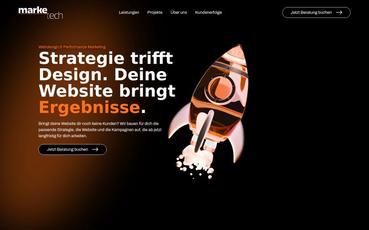 Screenshot of its-marketech.de
