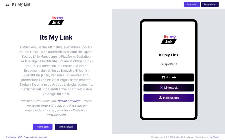 Screenshot of its-my.link