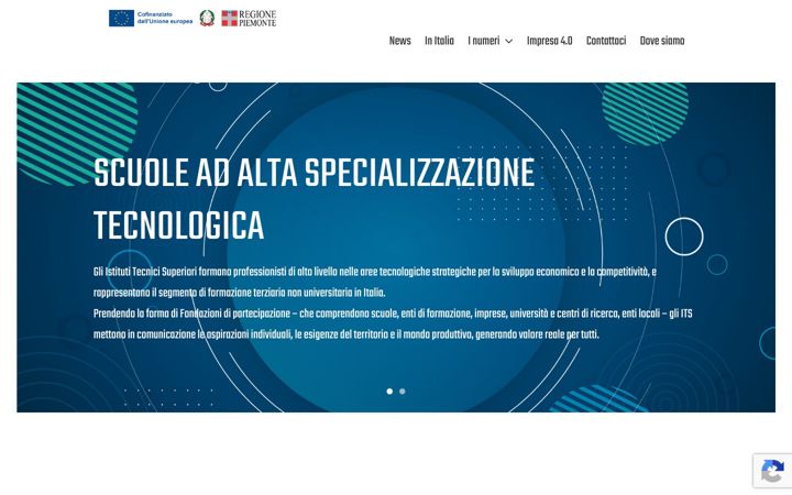 Screenshot of its-piemonte.it