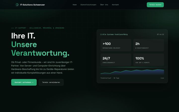 Screenshot of its-schwenzer.de