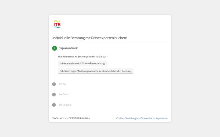 Screenshot of its-termin.de