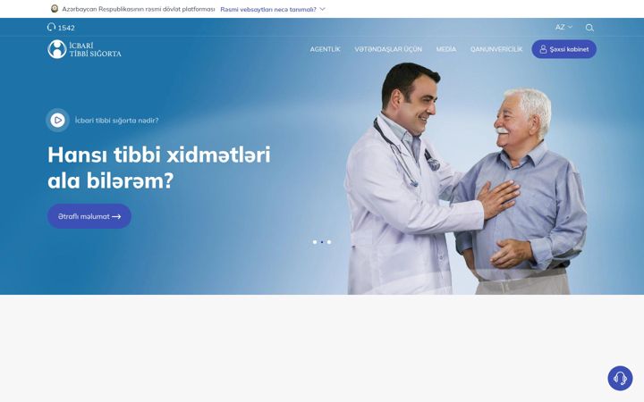 Screenshot of its.gov.az