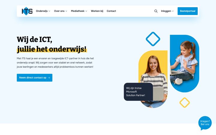 Screenshot of its.nl
