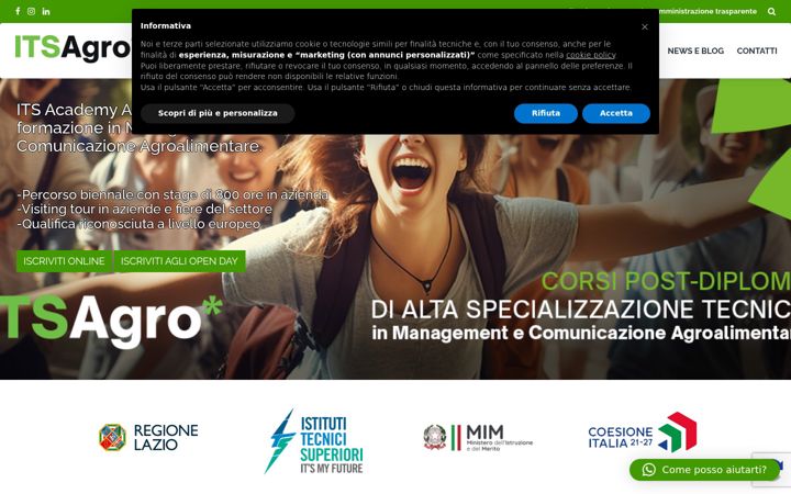 Screenshot of itsagro.it