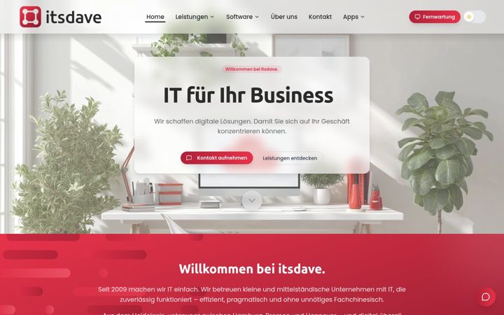 Screenshot of itsdave.de