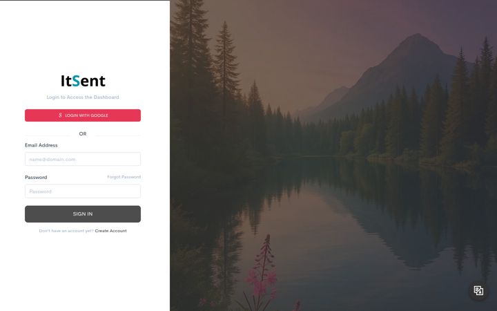 Screenshot of itsent.com.br