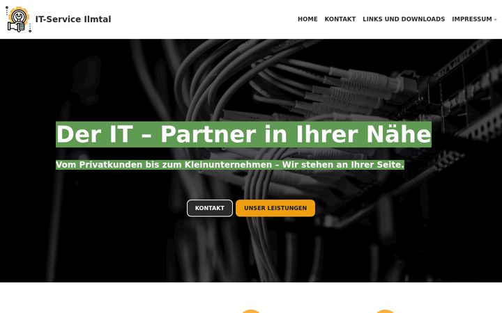 Screenshot of itservice-ilmtal.de