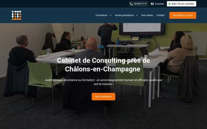 Screenshot of itset-consulting.fr
