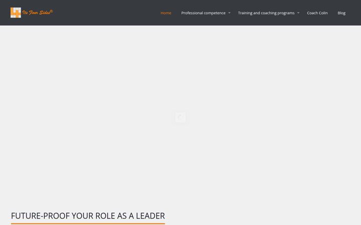 Screenshot of itsfoursides.com
