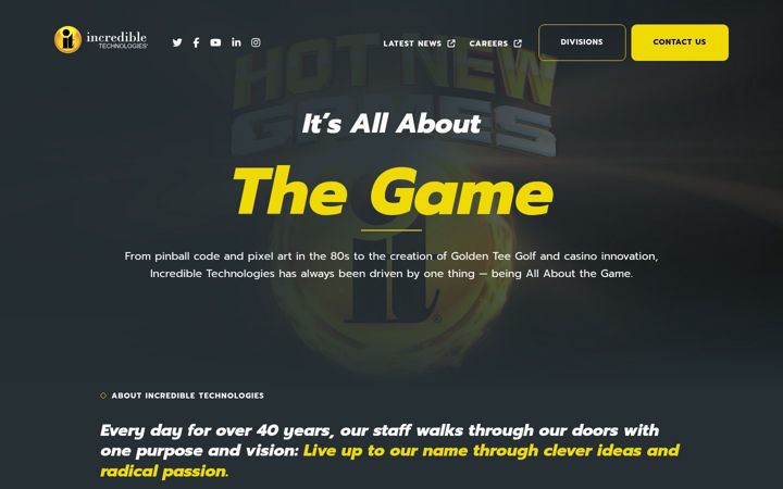 Snímek obrazovky itsgames.com