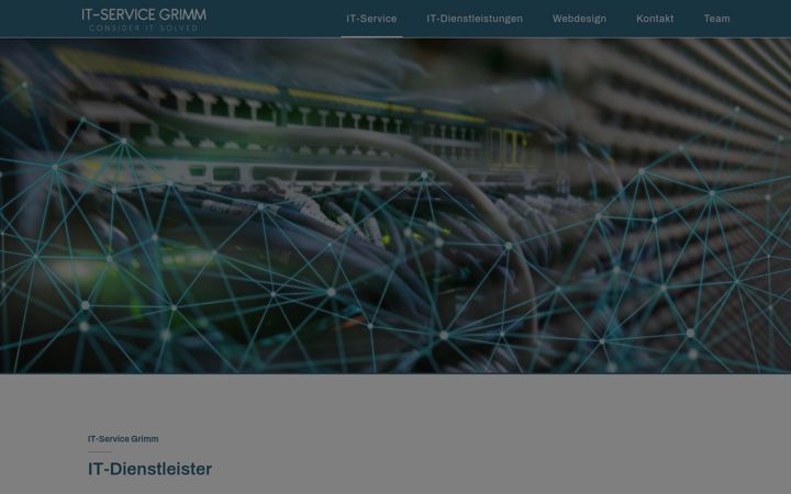 Screenshot of itsgrimm.de