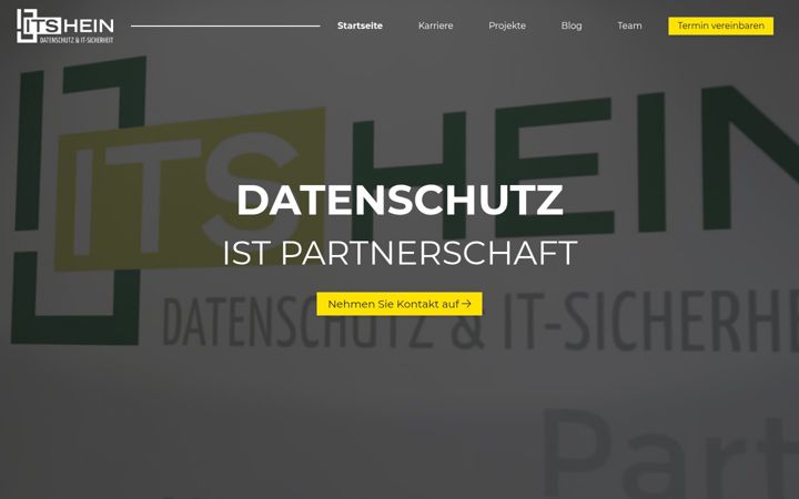 Screenshot of itshein.de
