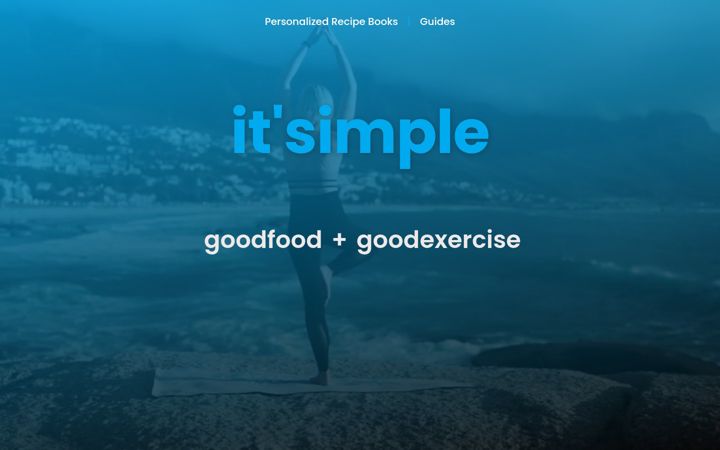 Screenshot of itsimplefitness.com