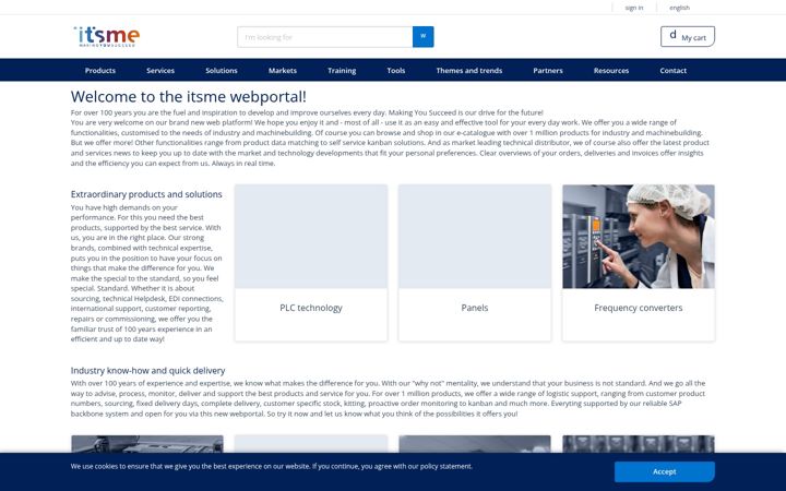 Screenshot of itsmenederland.nl