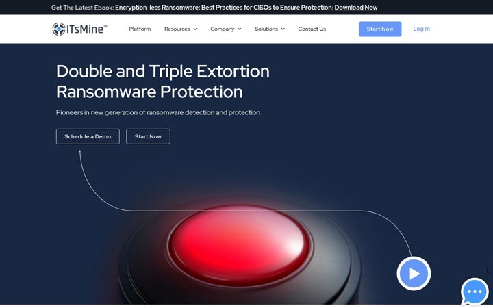 Screenshot di itsmine.io