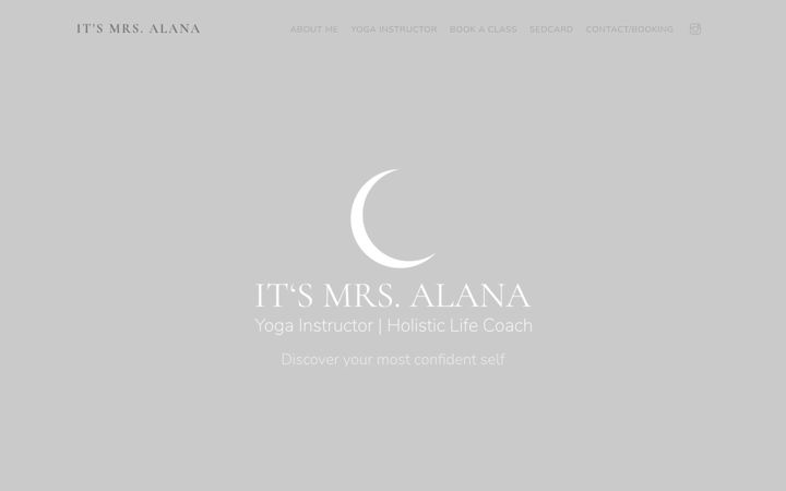 Screenshot of itsmrsalana.com