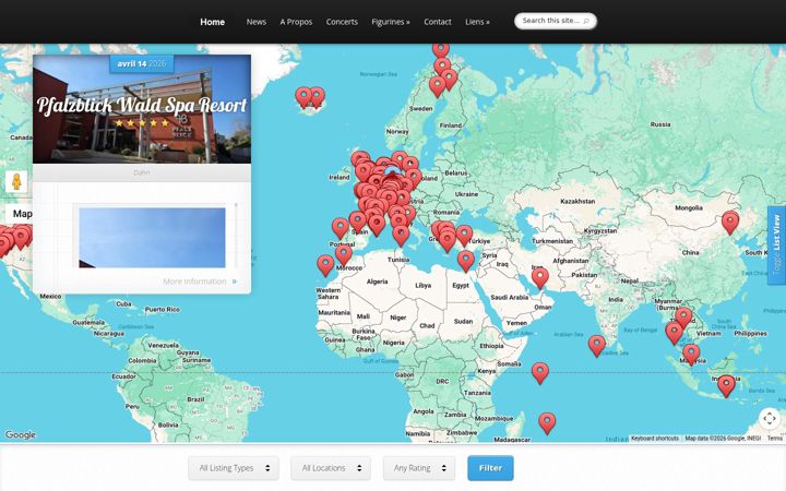 Screenshot of itsmylife.info
