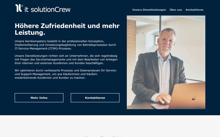 Screenshot of itsolutioncrew.ch