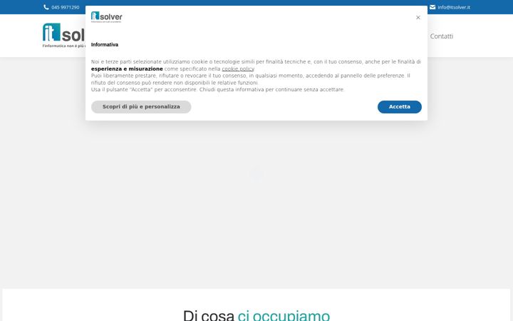 Screenshot von itsolver.it