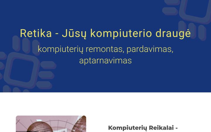 Posnetek zaslona itsprendimai.lt
