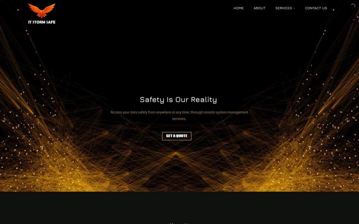 Screenshot of itstormsafe.com