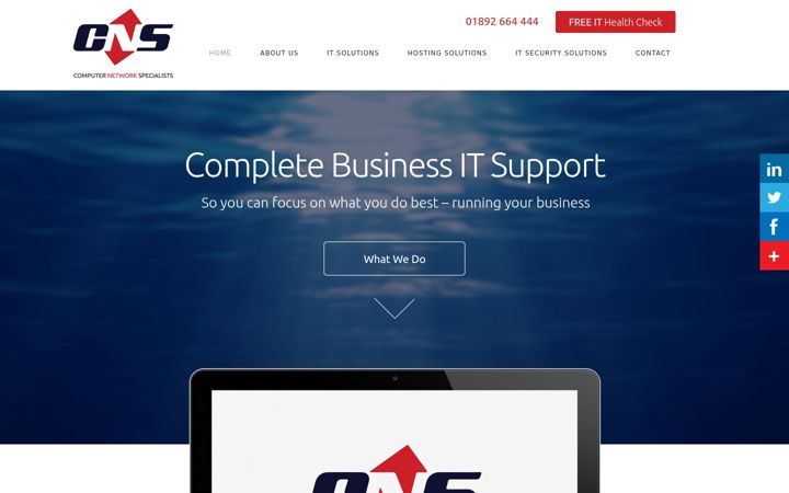 Screenshot of itsupporttunbridgewells.net