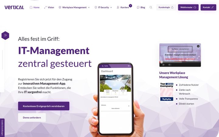 Screenshot of itsystemhaus.net
