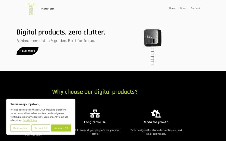 Screenshot of ittaskra.com
