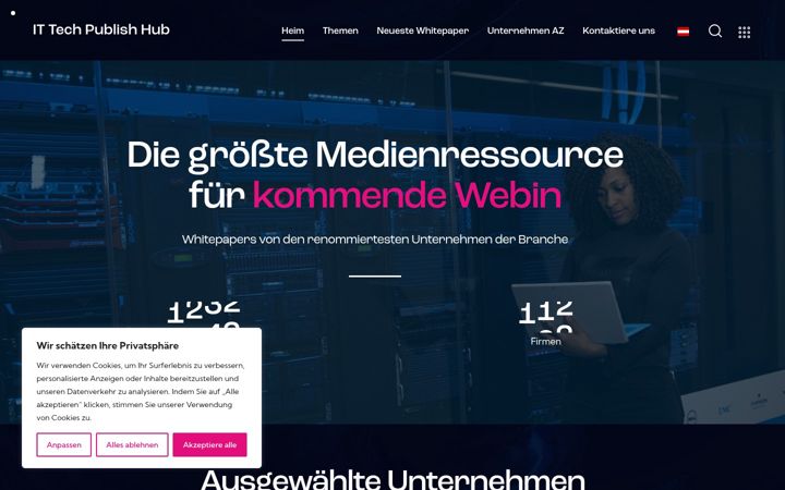 Screenshot of ittechpublishhub.at