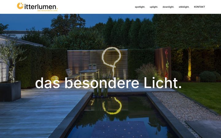 Screenshot of itterlumen.de