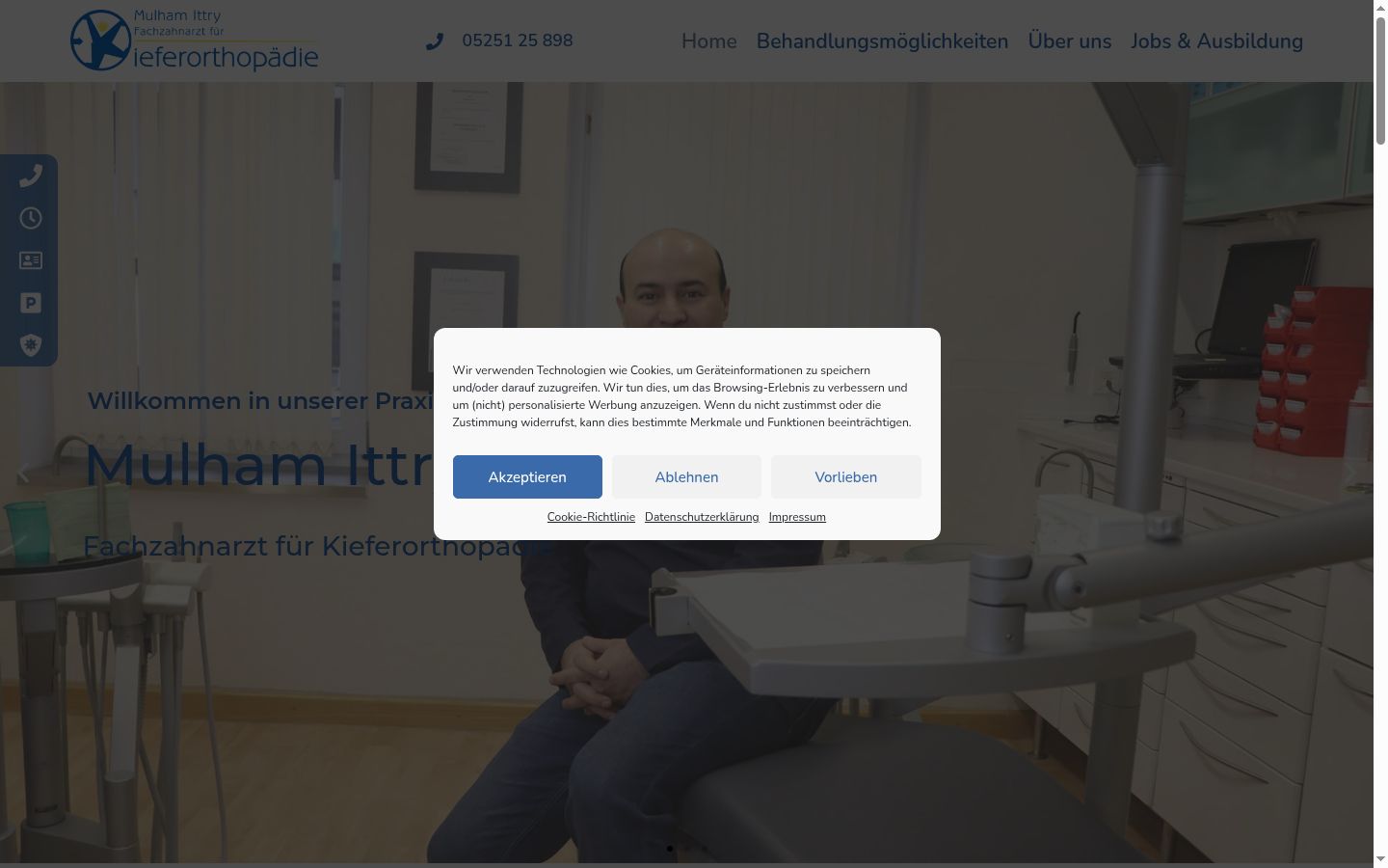 Kuvakaappaus suostumusbannerista, joka näytettiin ennen mitään vuorovaikutusta