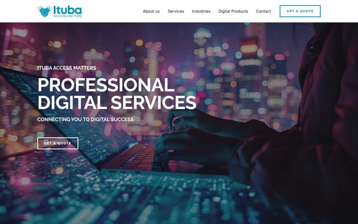 Screenshot of itubaaccess.com
