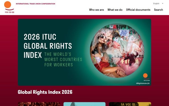 Screenshot of ituc-csi.org